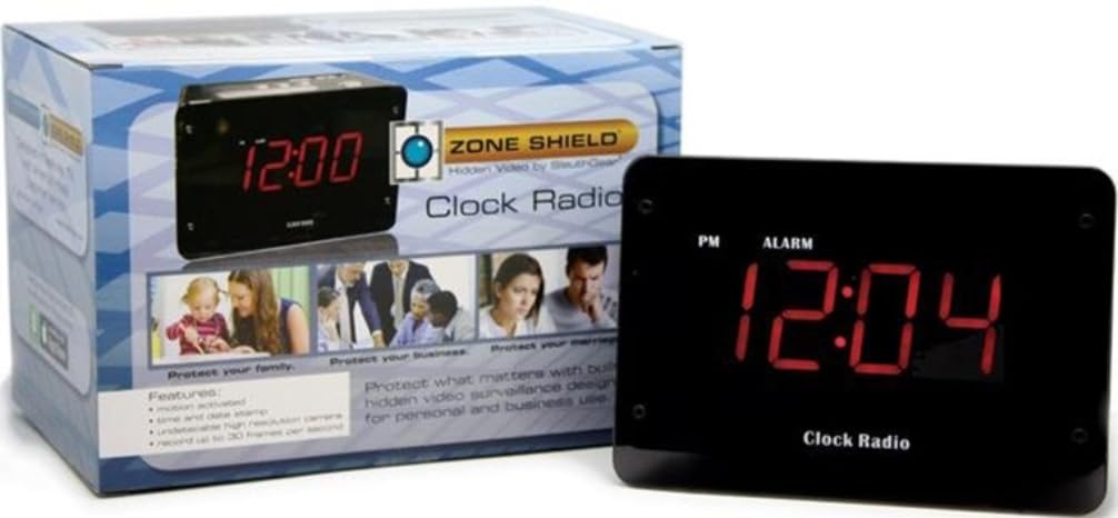 完動品◆フルセット14台◆ワイヤレスチャイムシステム Amazon.com : SC80004K - Zone Shield 2160P DVR Clock Radio