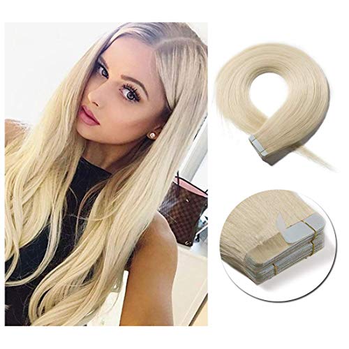 Double Tape Straight 40 Pcs 20.124Inch # Blonde