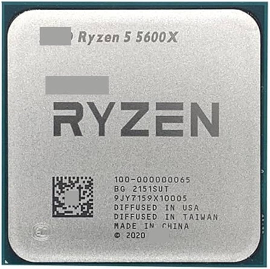 Amazon.com: EWKYLSEM CPU R 5 5600X R5 5600X 3.7 GHz Six-Core