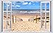 Fotografie Nordsee Strand Sand Wandtattoo Wandsticker Wandaufkleber F1674 Größe 40 cm x 60 cm