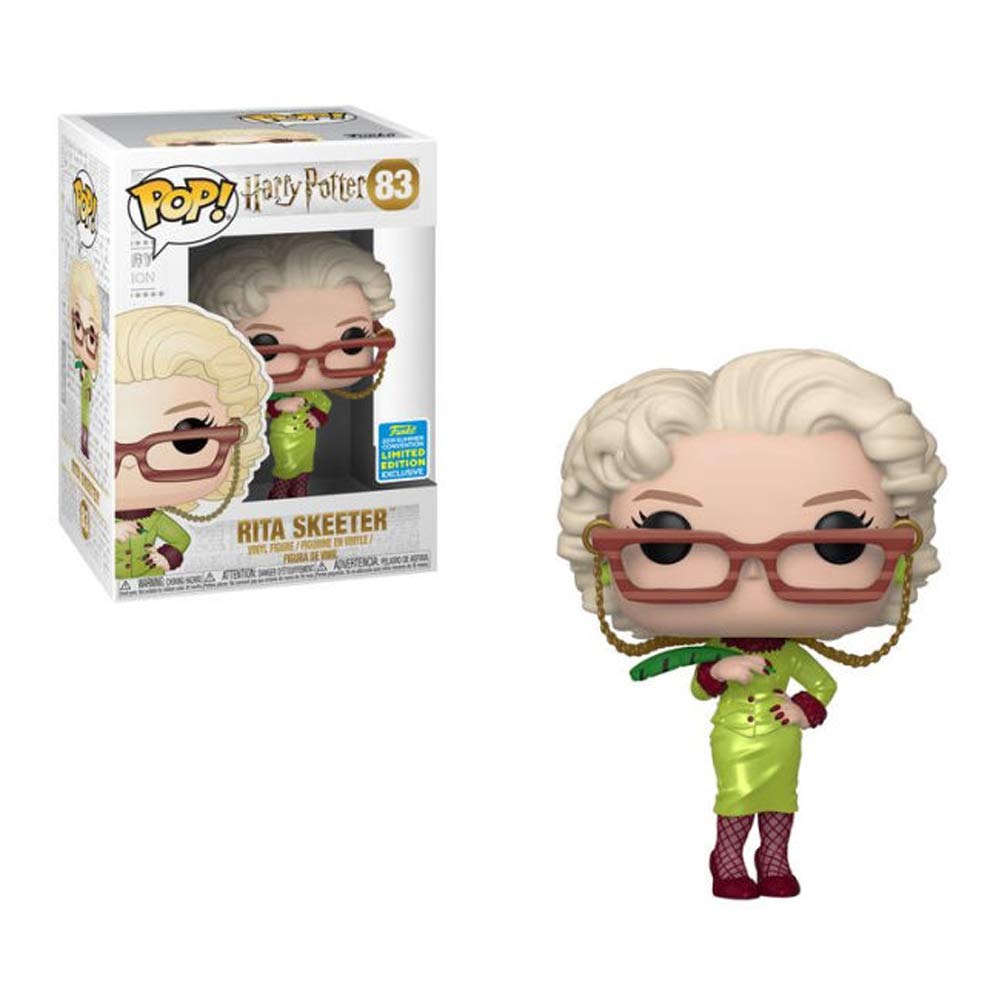 FunkoPop Harry Potter Rita Skeeter with Quill SDCC 2019 Shared Sticker Exclusive