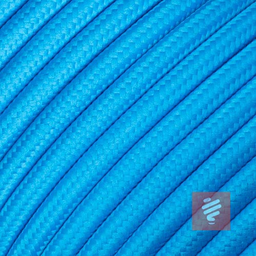 Lampada A Sospensione Con Cavo In Tessuto Grigio Melange 3m - Portalampada E27, Con Spina Europea, Lightstock