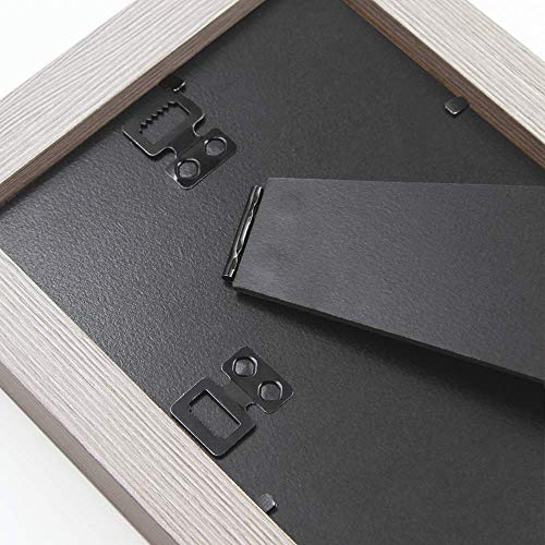 Afuly Fotorahmen 13 x 18 Holz Bilderrahmen mit hellbraunen Rand – Bild 6