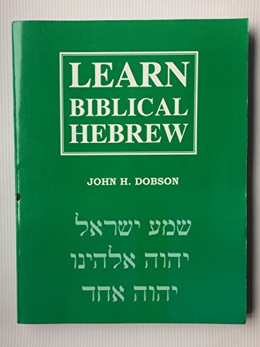 Learn Biblical Hebrew 1556710887 Book Cover