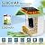 Smart Bird Feeder with Camera Solar Powered, 2K HD Live Video Bird House with Camera, AI Bird Species Identification, Instant Arrival Alerts, Cloud Storage Videos, Ideal Gift for Lover