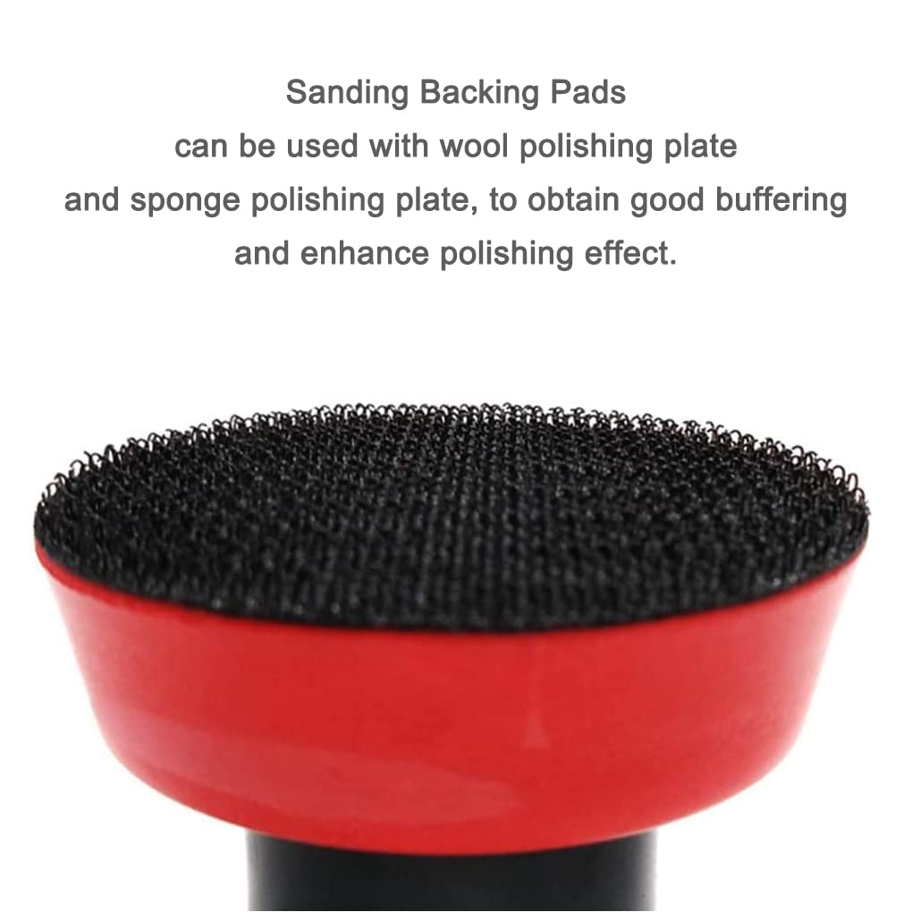 Cuscinetto Di Supporto Rotante Con Gancio E Anello Da 75 Mm, Per Levigatrice Orbitale, Lucidatrice, Con Adattatore Per Trapano Da 6 Mm, Per - Foto 8