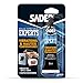 Sader Colle Vibrations et Hautes Températures – Colle Souple Extra Forte – Colle Hautes Températures Four – Idéale pour Éléctroménager, Automobile et Joints – Transparente – Tube de 55 ml
