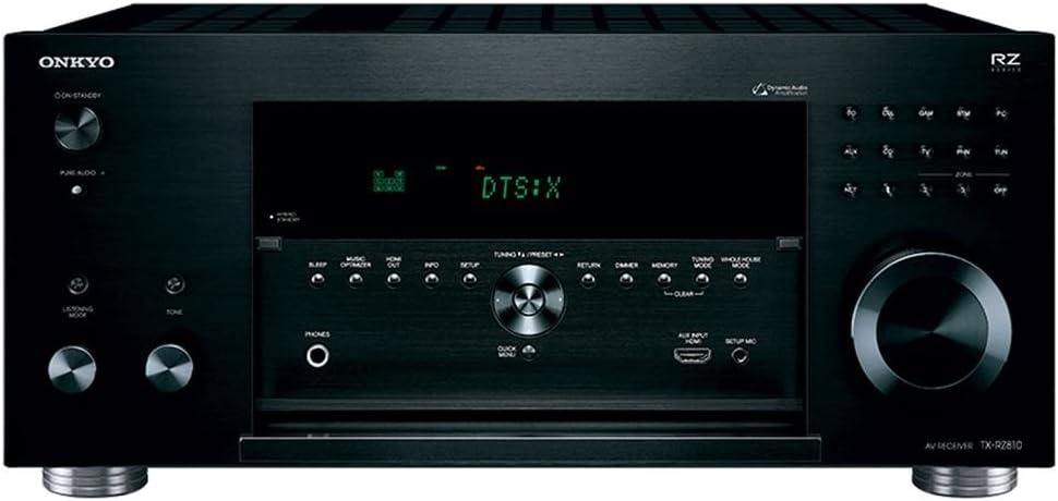 Onkyo TX-RZ810 7.2-Channel Network A/V Receiver User Manual