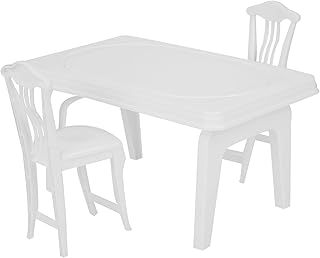 Cadeira De Mesa De Jantar Para Bonecas, Acessório Para Decoração De Casa De Bonecas, Acessórios Para Casa De Bonecas Em Miniatura, Acessórios Para Mesa De Jantar E Cadeiras Para Boneca De Pinos