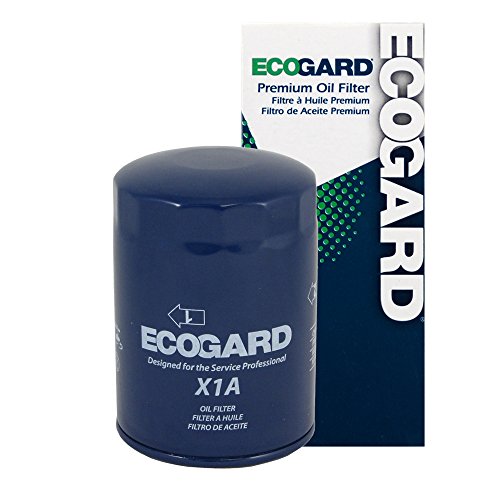 ECOGARD X1A Premium Spin-On Engine Oil Filter for Conventional Oil Fits Alfa Romeo Montreal 2.6L 1975 | American Motors Rebel 4.1L 1959 | Aston Martin Lagonda 5.3L 1977-1983