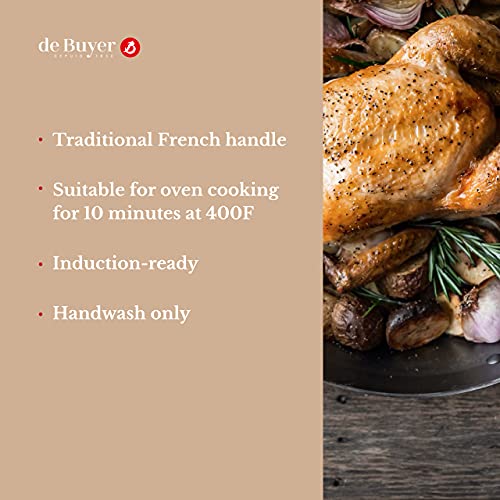 DeBuyer-561432-Cacerola-Plata-Metal-32-cm-226-kg