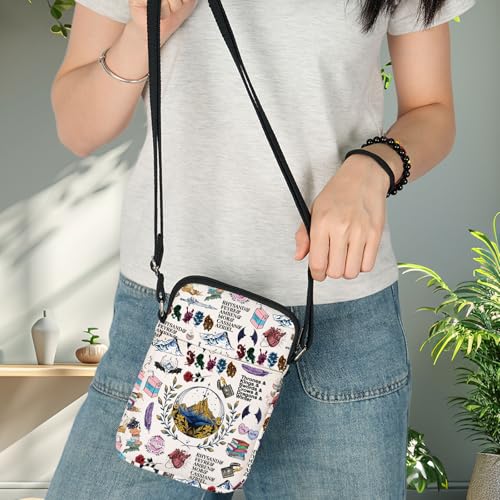 BWWKTOP Bookish Crossbody Bags Book Lovers Gifts Bookworm Sling Purse Bag Bookish Merchandise4