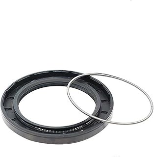 Seal Washer 1Pcs Black ID 80-135mm TC/FB/TG4 Type Skeleton Oil Seal Rings, NBR Double Lip Seal Gasket for Rotation Shaft Gasket Lip (Size : 100x125x10mm)