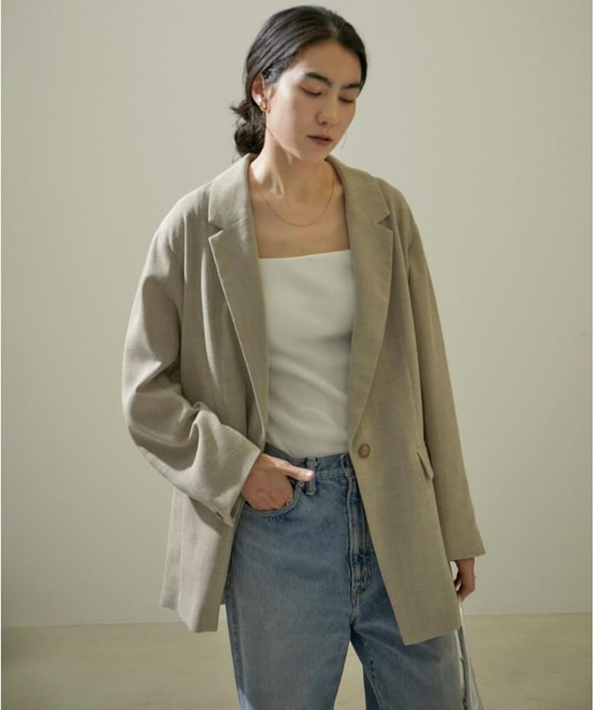 SALON adam et ropé リネン　サマージャケット SALON adam et ropé リネン サマージャケット SALON adam et ropé