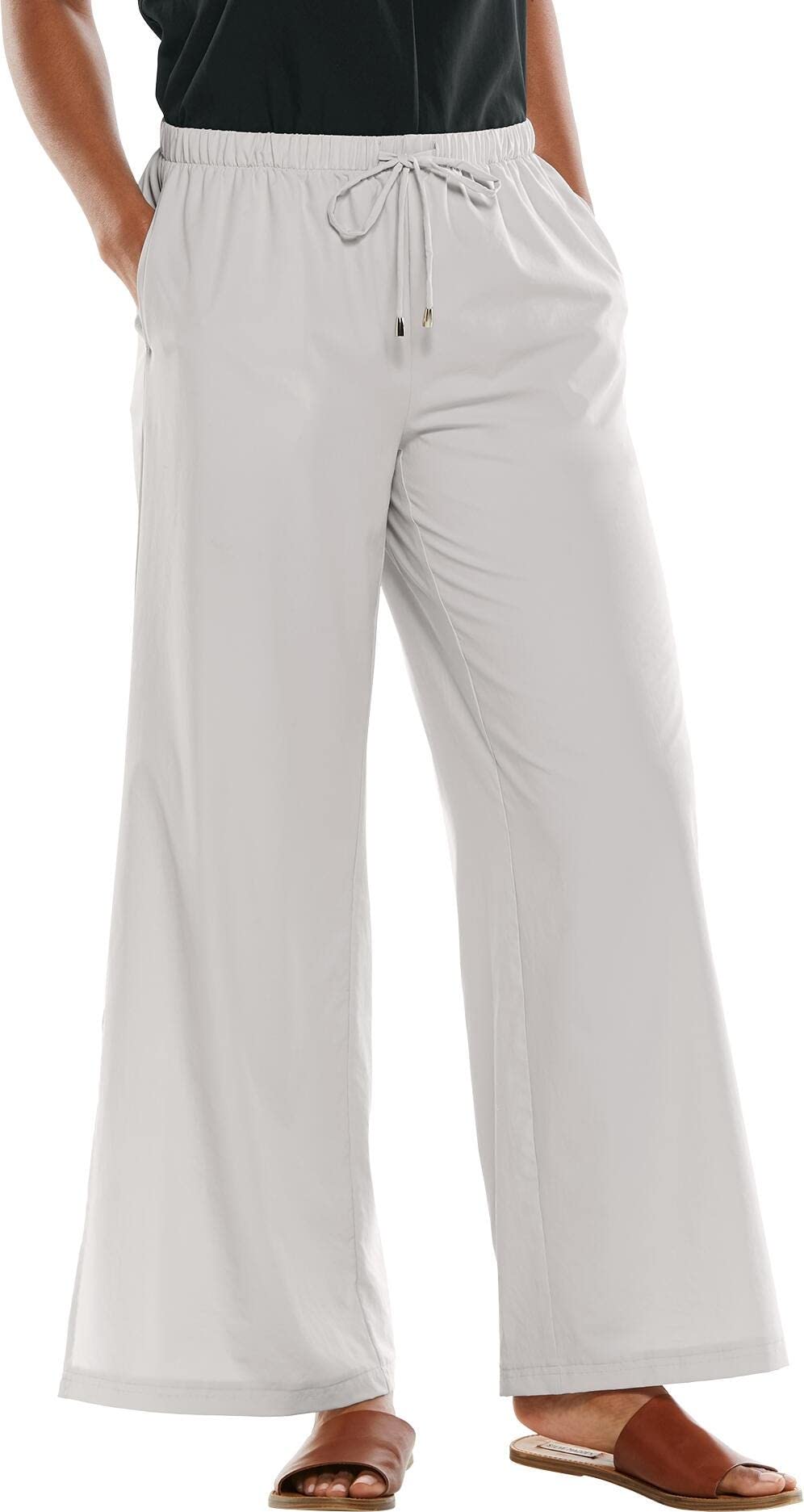 Coolibar UPF 50+ Women's Petra Wide Leg Pants - Sun Protective