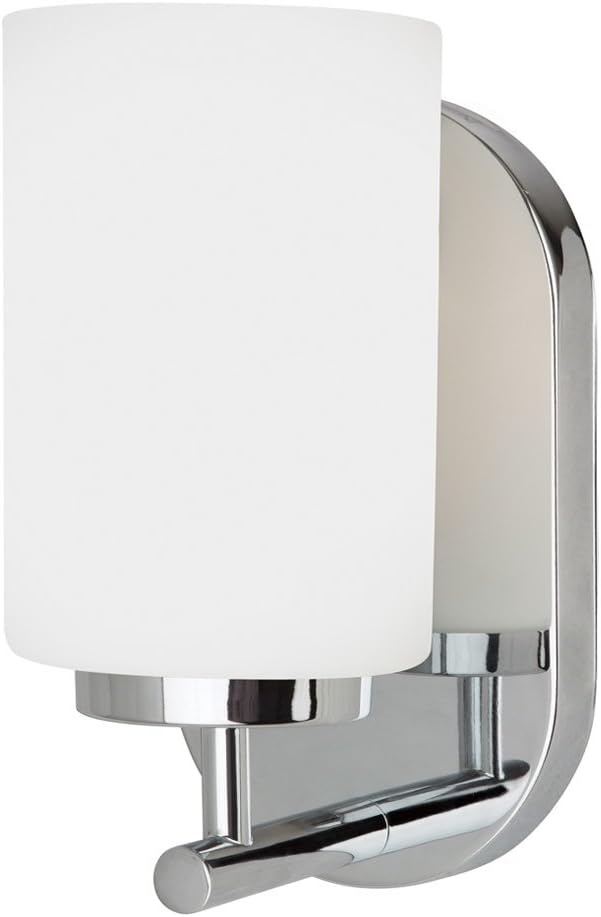 Super Brands Sea Gull Lighting 41160-05 Oslo Wall/Bath Vanity Style Fixture, One - Light, Chrome Super Brands Sea Gull Lighting 41160-05 Oslo Wall/Bath Vanity Style Fixture, One - Light, Chrome