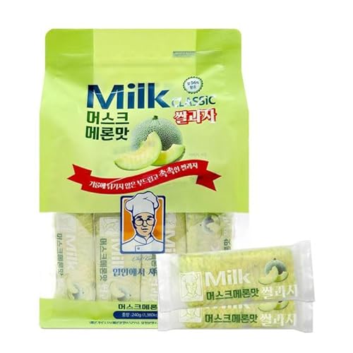 ミルククラシック マスクメロン味 米菓子 ライスクラッカー 240g 1袋のサムネイル