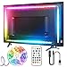 Tira LED TV, TOPYIYI 3M Tiras LED USB con Mando a Distancia, Múlticolores Cinta de Doble Cara 16 Colores y 21 Modos, 5050 RGB Luces LED para TV 40-65 Pulgadas, Habitacion, Cine en Casa, PC, Monitor