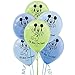 15-Piece Mickey's 1st Birthday Balloons, assorted colors.