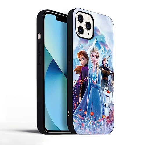 AYIBUDAYE Compatible for iPhone 12 iPhone 12 Pro Case, Slim Soft TPU Shockproof Protection Case(Cute-Frozen-Magic-4)
