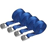 Correa de amarre cinturón de amarre con hebilla - azul - 2,