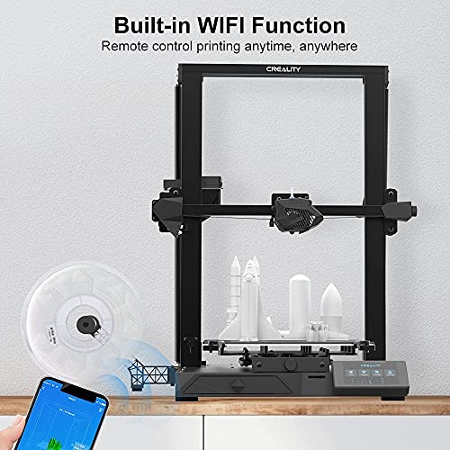 Image of 3 idea Imagine Create Print Creality CR-10 Smart 3D Printer Auto Bed Leveling FDM Printer with Large Build Volume 11.81 inch x 11.81 inch x 15.74 inch, WiFi Cloud Printing Remote Control