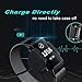 Minfex Compatible with Fitbit Charge 3 Screen Protector, Chargeable Protective Case Soft&Slim TPU Cover Frame Sport Accessories for Fitbit Charge 3/Charge 3 SE 2 Pack Transparent