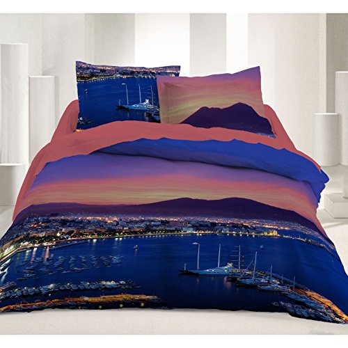 Lenzuola singole completo copriletto cotone golfo