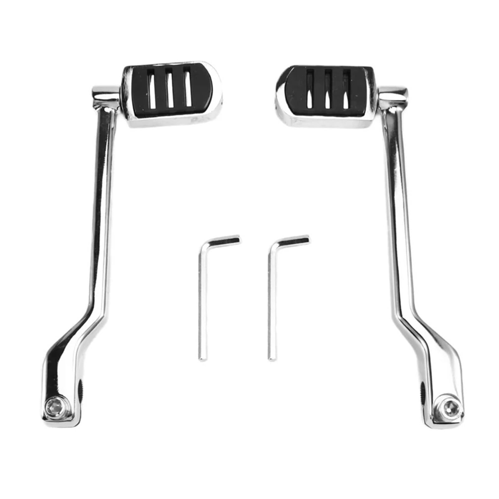 DYXYLKYHX Motorcycle Shift Shifter Front and Rear Heel Toe Shift Lever Pedal with Shifter Pegs for Touring for Softail FL Trike Replacement Accessories