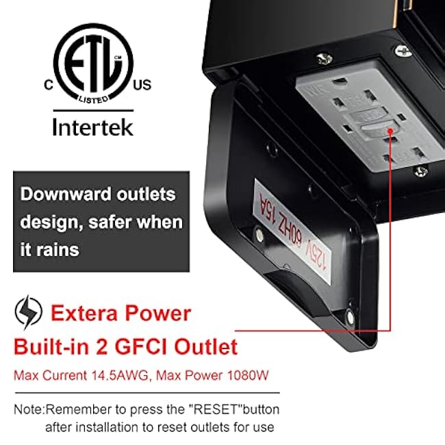 Porch Lights with GFCI Outlet,Dusk to Dawn Motion Sensor Outdoor Lights,3 Lighting Modes Black Front Door Light,Waterproof Exterior Light Fixture,Outside Wall Lamp for House Patio Garage