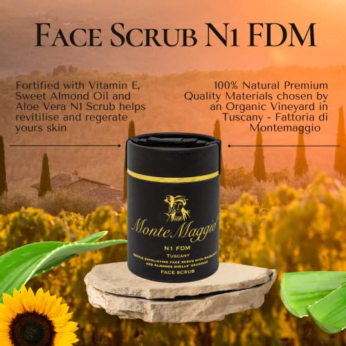 Scrub Crema Pulizia Viso Donna Esfoliante