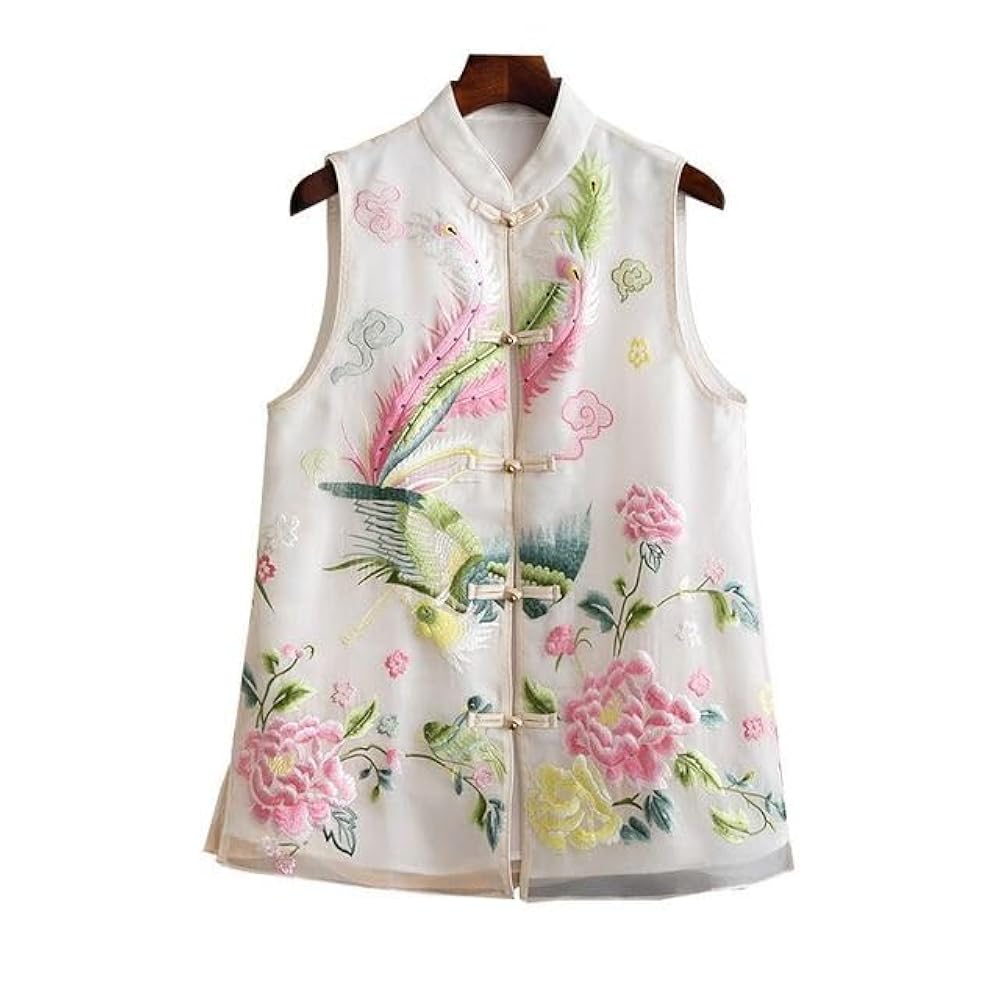 トップス Sahara Chinoiserie Vest Layred Top 51T9j65pvwL._UY1000_.jpg