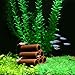Saim Aquarium Brown Ceramic Shelters Ornament - Fish Tank Shrimp Habitat, Breeding Tube, Hiding Cave Hideaway Pipes Encourage Spawning Decoration, Betta Accessories Pleco Caves (6 Holes)