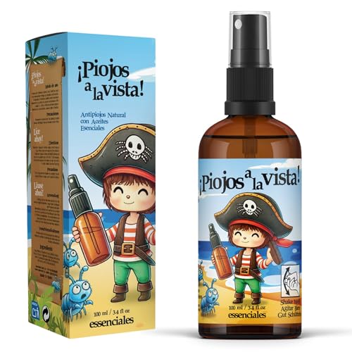 Repelente Piojos con Árbol de Te 100% Natural - Sin Piretrinas...