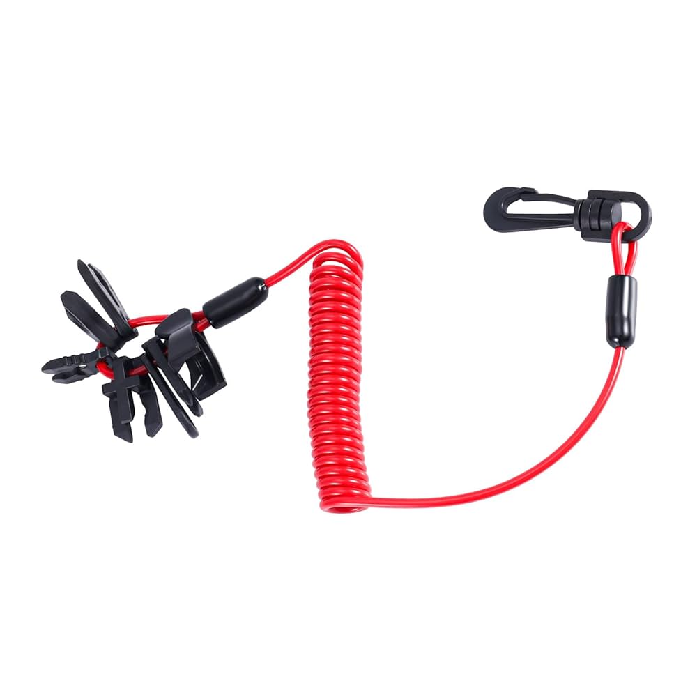 Amazon.com: Boat Safety Lanyard Kill Stop Switch with 7 Keys
