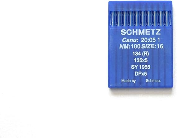 SCHMETZ Agujas industriales para máquina de coser CANU ...