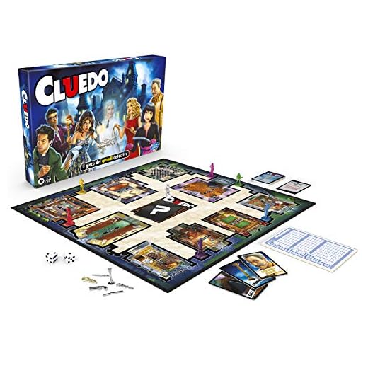 Hasbro Gaming-(Hasbro F0099105) Cluedo Con El Fantasma De Ms White, Exclusivo en Amazon