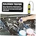 Homoyoyo Leak Detector for HVAC Halogen Gas Sensor with Audible Alert High Precision Voltage Regulator Durable Leak Detection Tool for Systems