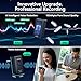 128GB Magnetic Digital Voice Recorder, 45 Days Continuous Recording, Voice Activated Audio Recorder with Password, Clip, Metal Housing, 2159 Professional Noise Reduction for Meetings Lectures