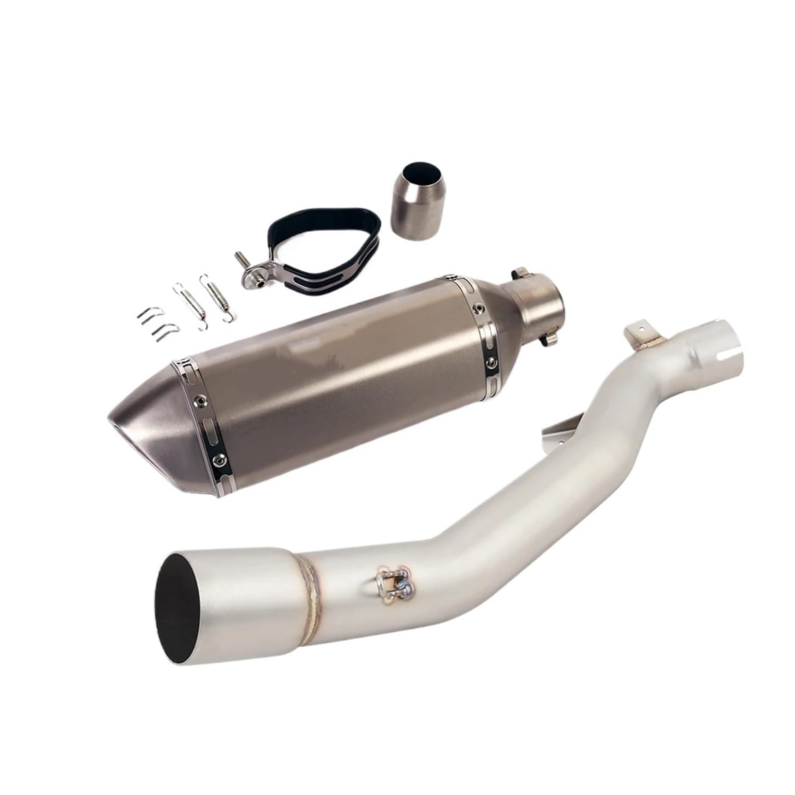 Rura Łącząca Środkowa Układu Wydechowego Motocykla Ze Stali Nierdzewnej Pasująca Do Hondy VFR1200X Crosstourer rura wydechowa(D)