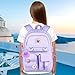 Laptop Backpack for Girls, Women College School Bookbag, 15.6