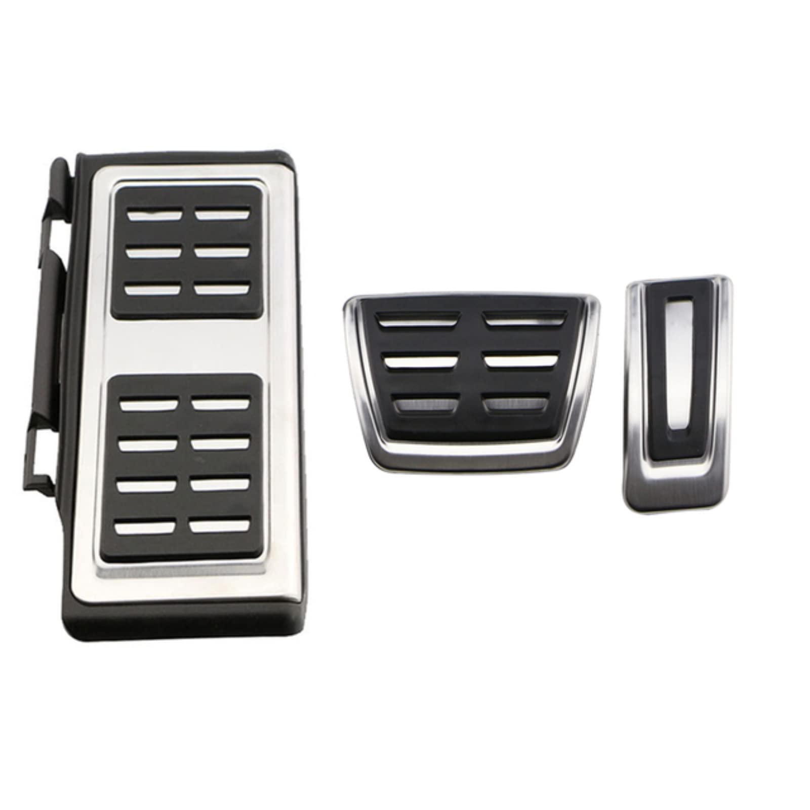 For Volkswagen Golf 7 GTI MK7,For Skoda,For Octavia A7 Car Foot Fuel Pedal Brake Clutch Pedals Cover Parts Accessories(MT With Rest)