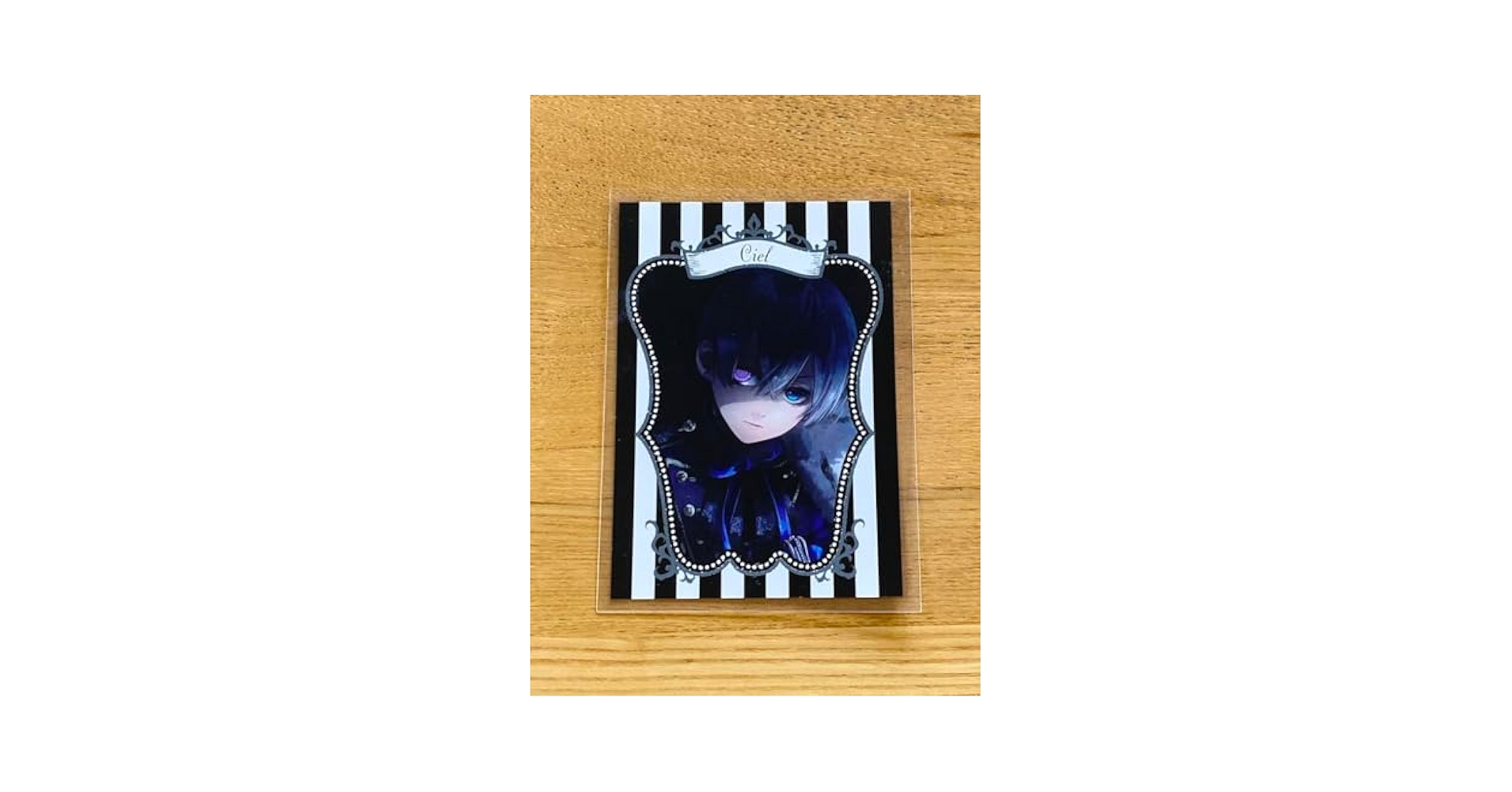 美品　黒執事　ポップアップストア　購入特典　イラストカード　シエル Amazon.co.jp: 黒執事 ブラックレーベル ポップアップストア