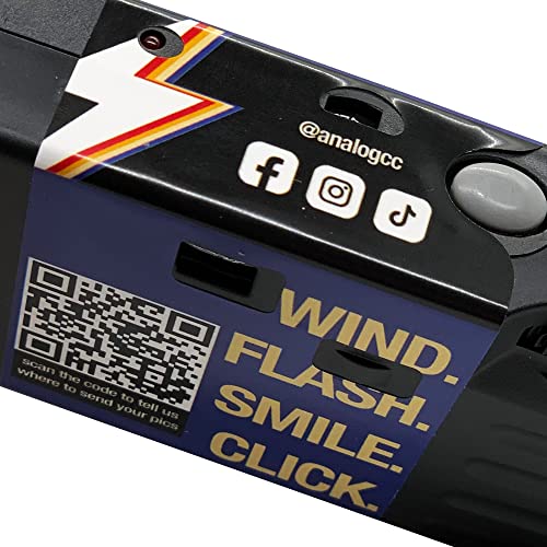 Analog Disposable Camera W/Flash + Development & Digital Uploads (Yellow) | 35Mm Film Single-Use Camera, 24 Exposures, Pictures Sent To Your Phone #TOP3