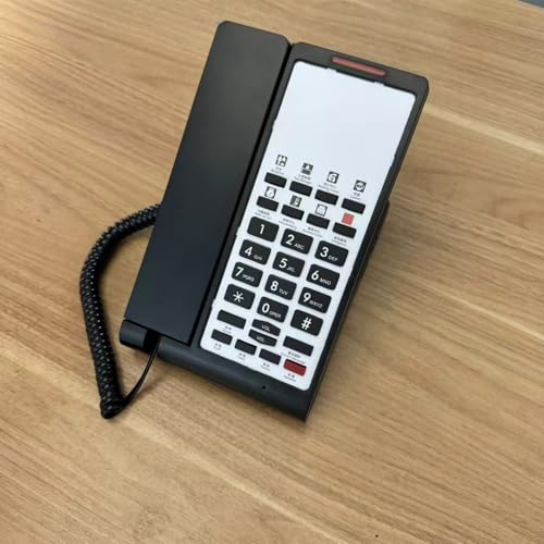 Téléphone filaire analogique anti interférence fixe bureau à domicile - 5