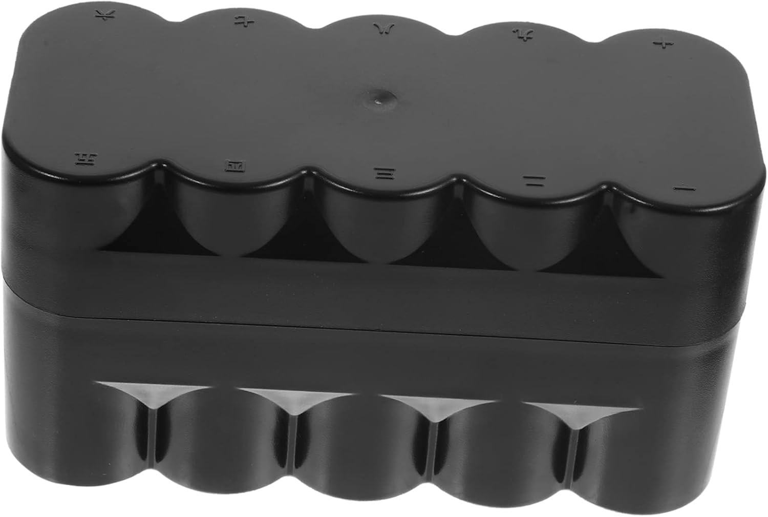 SEWACC Box Film Storage Box Tabletop Accessories Black