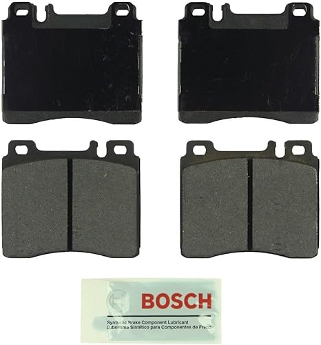 BOSCH BE689 Juego de pastillas de freno de disco semimetálicas azules - Compatible con Mercedes-Benz 400SEL, 600SEC, CL500, S320, S350, S420, S500,