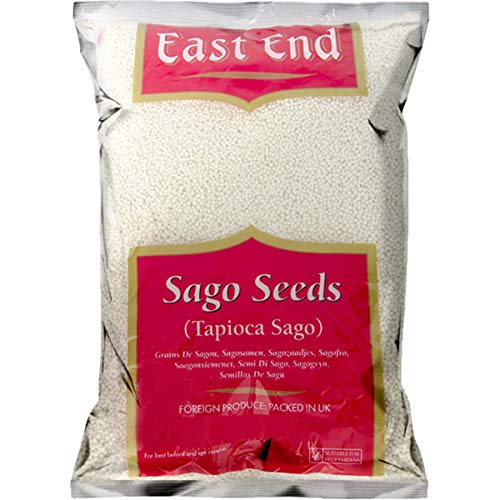 Sago Seeds Tapioca Sago Premium Quality (Sabudana) - Eastend 1.5 kg