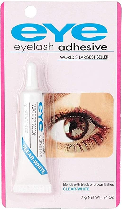 Lusty Soul Clear Tone Strong Hold & Long-Lasting False Eyelashes Makeup Adhesive/Glue | Easy to Apply Waterproof & Quick Dry Professional Eyelash Glue (7g Tube, Pack of 1)-image-34
