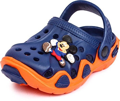 KiinKaa Kids Unisex Clogs with Charactors Band Sling-Back Closure (Size: 20-30 for Age Group 3 Months-6 Years)